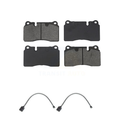 Front Semi-Metallic Disc Brake Pads And Wear Sensors Kit For Volkswagen Touareg KSW-100951