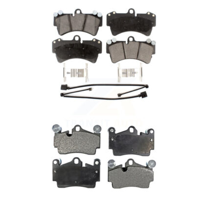 Front Rear Ceramic Brake Pads Kit For Audi Q7 Porsche Cayenne Volkswagen Touareg KTC-100017