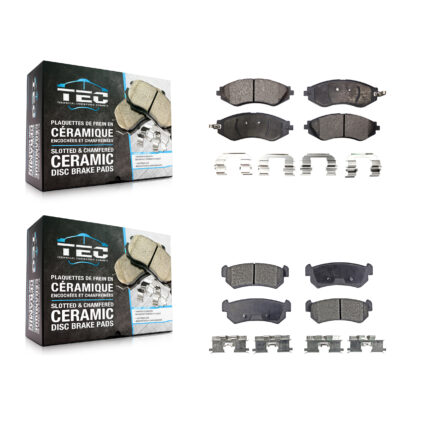 Front Rear Ceramic Brake Pads Kit For Chevrolet Optra Suzuki Forenza Reno KTC-100025