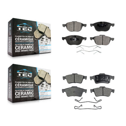 Front Rear Ceramic Brake Pads Kit For Mazda 3 5 KTC-100030