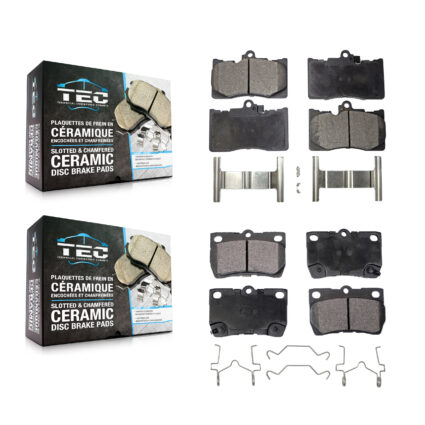 Front Rear Ceramic Brake Pads Kit For Lexus IS350 GS350 GS450h GS430 GS460 KTC-100072