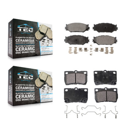 Front Rear Ceramic Brake Pads Kit For Lexus IS250 KTC-100091