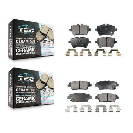 Front Rear Ceramic Brake Pads Kit For Mini Cooper Countryman Paceman KTC-100102