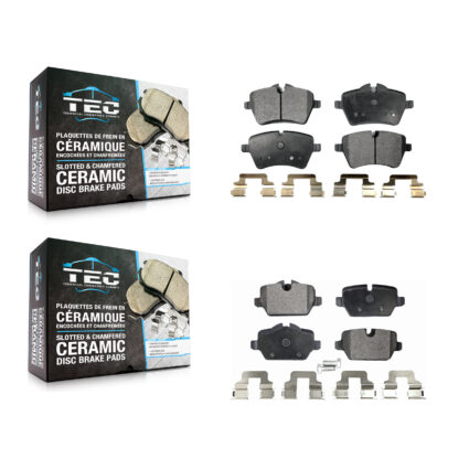 Front Rear Ceramic Brake Pads Kit For Mini Cooper Countryman Paceman KTC-100103