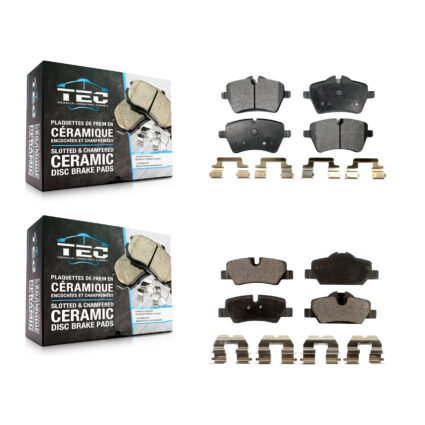 Front Rear Ceramic Brake Pads Kit For Mini Cooper KTC-100104