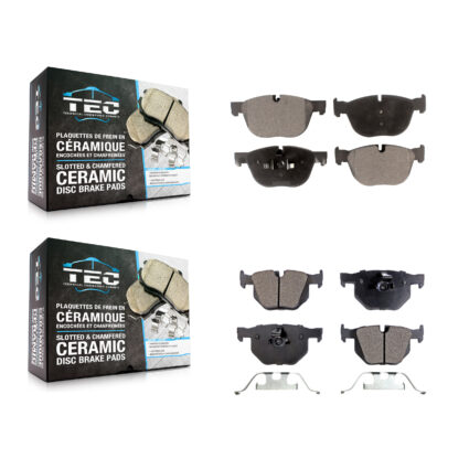 Front Rear Ceramic Brake Pads Kit For BMW X5 X6 KTC-100122