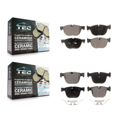Front Rear Ceramic Brake Pads Kit For BMW X5 X6 KTC-100124