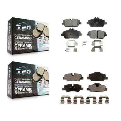 Front Rear Ceramic Brake Pads Kit For Mini Cooper KTC-100136