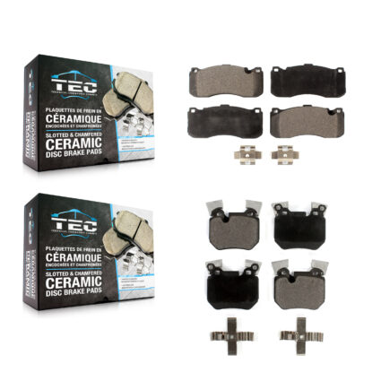 Front Rear Ceramic Brake Pads Kit For BMW 135i 135is KTC-100165