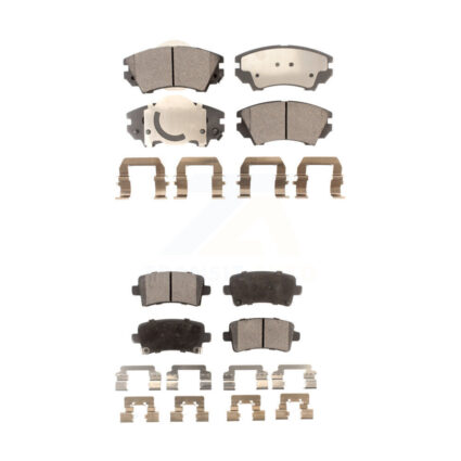Front Rear Ceramic Brake Pads Kit For Saab 9-5 KTC-100181
