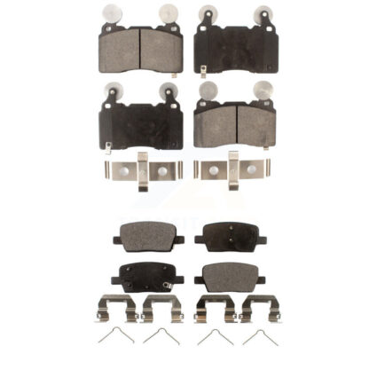 Front Rear Ceramic Brake Pads Kit For Cadillac CT6 KTC-100220