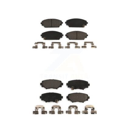 Front Rear Ceramic Brake Pads Kit For Mazda 3 Sport KTC-100293
