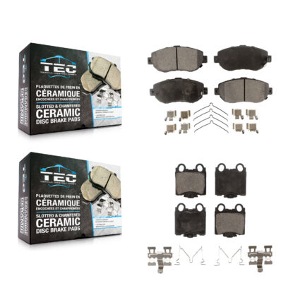 Front Rear Ceramic Brake Pads Kit For Lexus SC430 IS300 GS300 GS400 GS430 KTC-100347