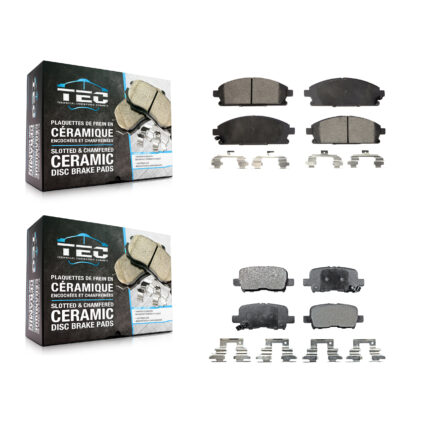 Front Rear Ceramic Brake Pads Kit For 2003-2006 Acura MDX KTC-100434