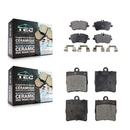 Front Rear Ceramic Brake Pads Kit For Mercedes-Benz C230 C240 SLK280 SLK300 KTC-100447