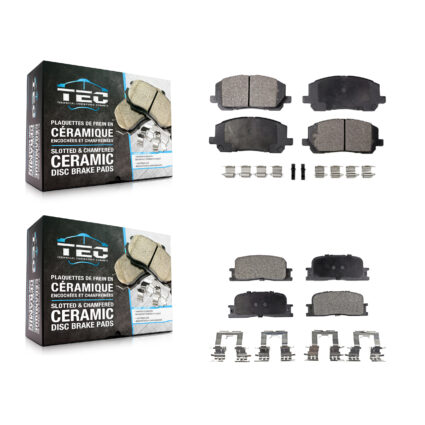 Front Rear Ceramic Brake Pads Kit For 2001-2003 Toyota Highlander KTC-100450