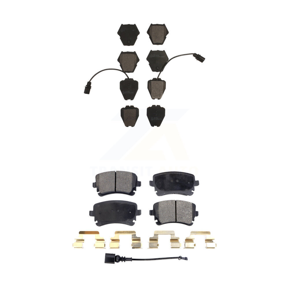Front Rear Ceramic Brake Pads Kit For Audi RS6 KTC-100465
