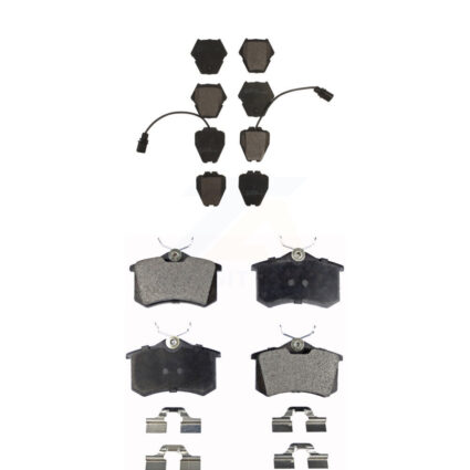 Front Rear Ceramic Brake Pads Kit For Audi A6 Quattro KTC-100466