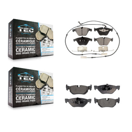 Front Rear Ceramic Brake Pads Kit For BMW 328i xDrive X1 328xi KTC-100476