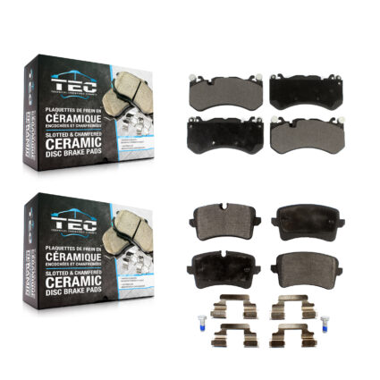 Front Rear Ceramic Brake Pads Kit For Audi RS7 With Cast Iron Disc KTC-100512