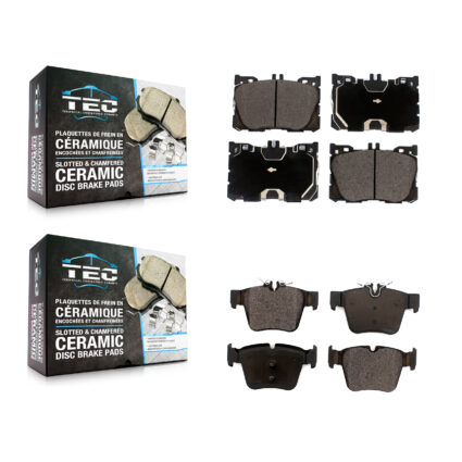 Front Rear Ceramic Brake Pads Kit For Mercedes-Benz GLC300 C43 AMG GLC43 C450 GLC350e KTC-100558