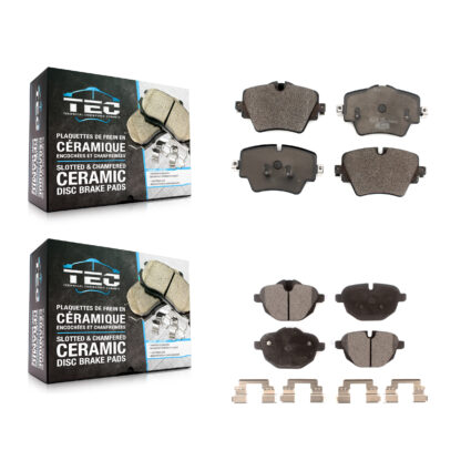 Front Rear Ceramic Brake Pads Kit For BMW X3 X4 KTC-100559