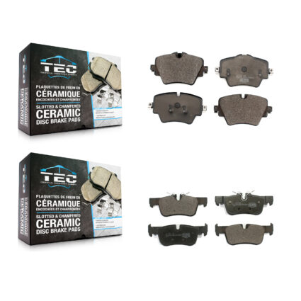 Front Rear Ceramic Brake Pad Kit For BMW X1 Mini Cooper Countryman X2 Clubman 228i xDrive KTC-100560