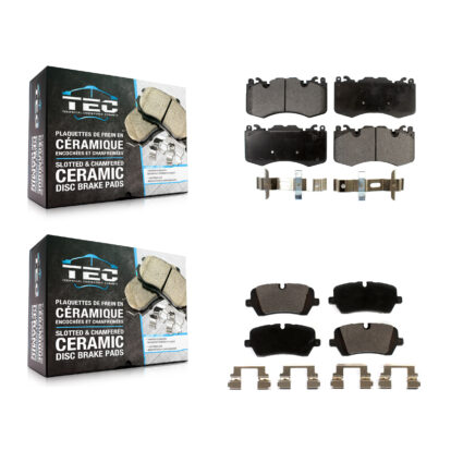 Front Rear Ceramic Brake Pads Kit For Land Rover Range Sport KTC-100579