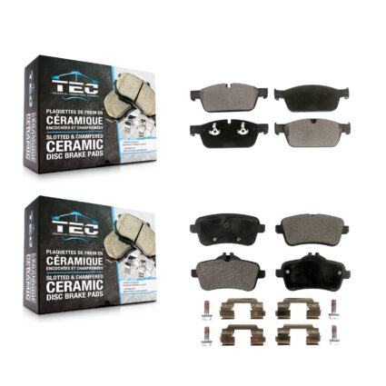 Front Rear Ceramic Brake Pads Kit For Mercedes-Benz ML550 GLE550e GLS350d KTC-100581