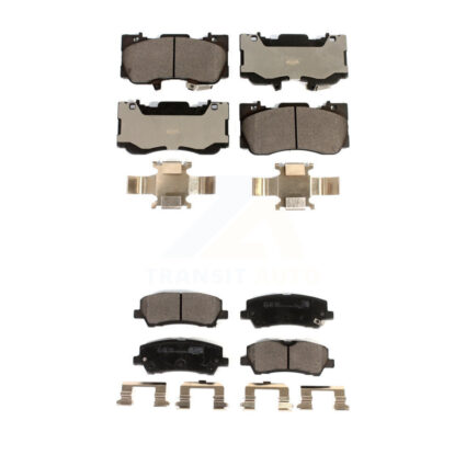 Front Rear Ceramic Brake Pads Kit For Ford Mustang KTC-100591