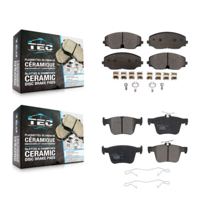 Front Rear Ceramic Brake Pads Kit For Volkswagen Atlas Cross Sport KTC-100598