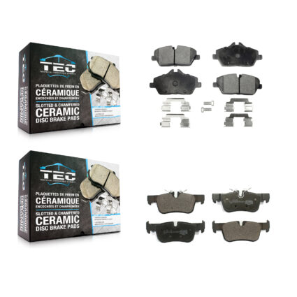 Front Rear Ceramic Brake Pads Kit For 2014-2017 BMW i3 KTC-100641