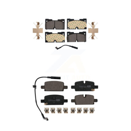 Front Rear Ceramic Brake Pads Kit For GMC Chevrolet Silverado 1500 Sierra Yukon Tahoe XL KTC-100659