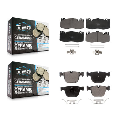 Front Rear Ceramic Brake Pads Kit For BMW X5 X6 M KTC-100668