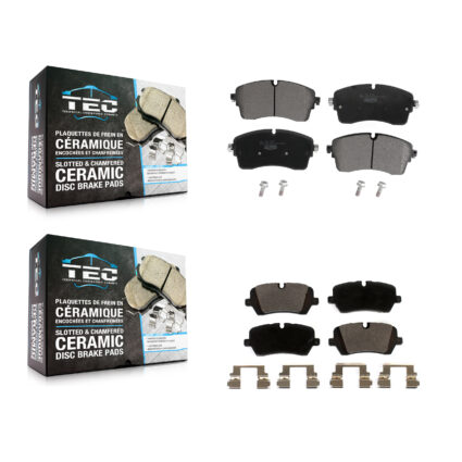 Front Rear Ceramic Brake Pads Kit For Land Rover Discovery Range KTC-100672