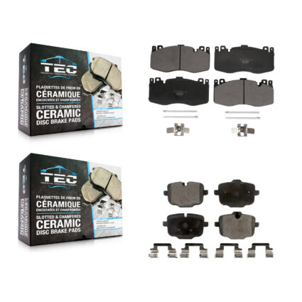 Front Rear Ceramic Brake Pads Kit For BMW M5 M6 Gran Coupe With Composite Brakes KTC-100675