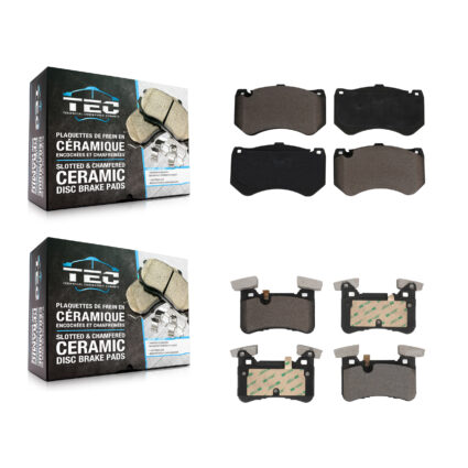 Front Rear Ceramic Brake Pads Kit For Mercedes-Benz C63 AMG S KTC-100682