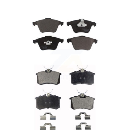 Front Rear Ceramic Brake Pads Kit For Audi A6 Quattro KTC-100691