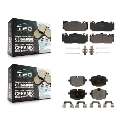 Front Rear Ceramic Brake Pads Kit For BMW M5 M6 Gran Coupe KTC-100697