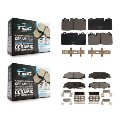 Front Rear Ceramic Brake Pads Kit For 12 Chevrolet Corvette With Composite Brakes KTC-100702