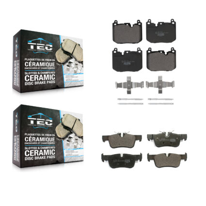 Front Rear Ceramic Brake Pads Kit For Mini Cooper Countryman Clubman KTC-100705