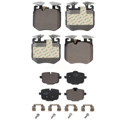 Front Rear Ceramic Brake Pads Kit For BMW X5 X7 540i xDrive X6 750i M550i 740e Alpina B7 KTC-100711