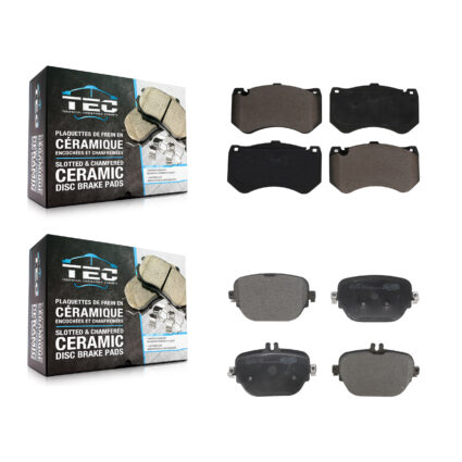 Front Rear Ceramic Brake Pads Kit For Mercedes-Benz E63 AMG S KTC-100713