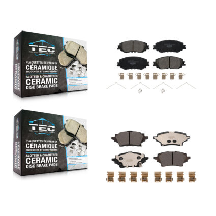 Front Rear Ceramic Brake Pads Kit For Toyota C-HR KTC-100769