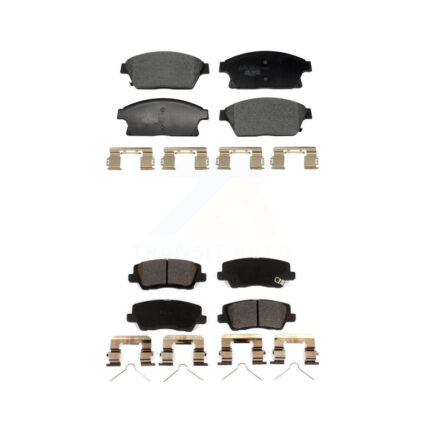 Front Rear Ceramic Brake Pads Kit For Cadillac ATS KTC-100786