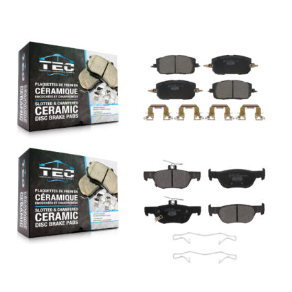 Front Rear Ceramic Brake Pads Kit For 2022-2023 Mazda MX-30 EV KTC-100793