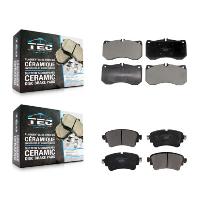 Front Rear Ceramic Brake Pads Kit For 2018-2019 Audi RS5 With Composite Brakes KTC-100815