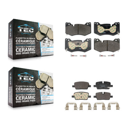 Front Rear Ceramic Brake Pads Kit For Cadillac CT4 KTC-100853