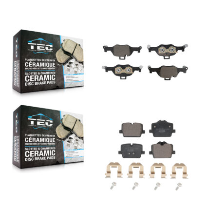 Front Rear Ceramic Brake Pads Kit For 2022 BMW i4 eDrive40 With Standard Brakes KTC-100871