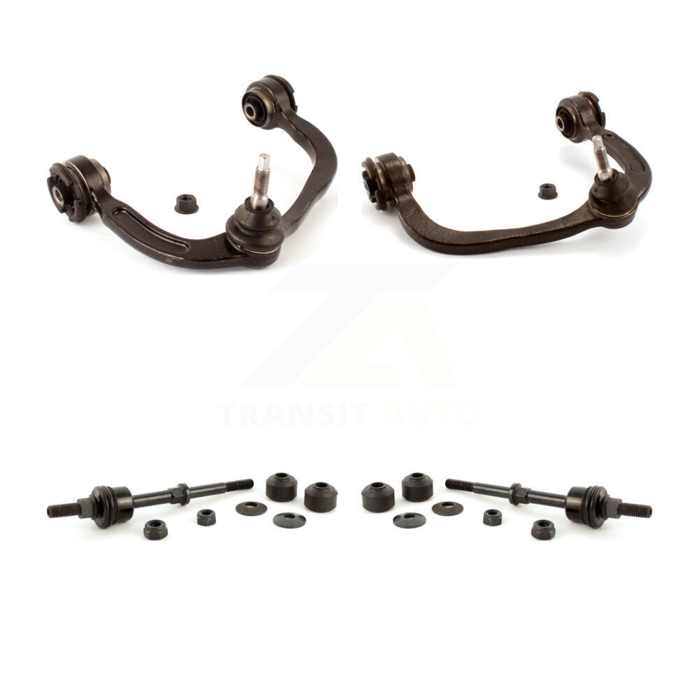 Front Suspension Control Arm And Ball Joint Link Kit For Ford F-150 Lincoln Mark LT RWD KTR-100039
